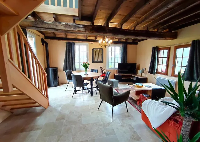 Gite Gites De France - La P'Tite Maison De Papito Et Mamito Vakantiehuis Saint-Martin-du-Bec